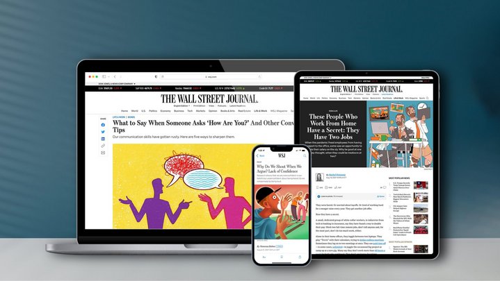 Complimentary access to The Wall Street Journal